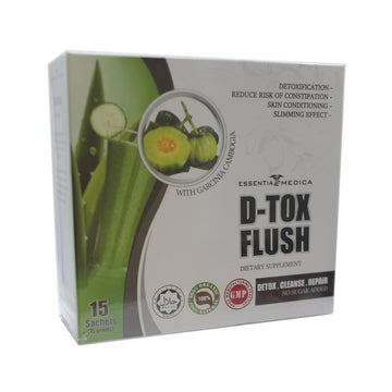 Essentia Medica, D-Tox Flush, 15 g X 15 sachets